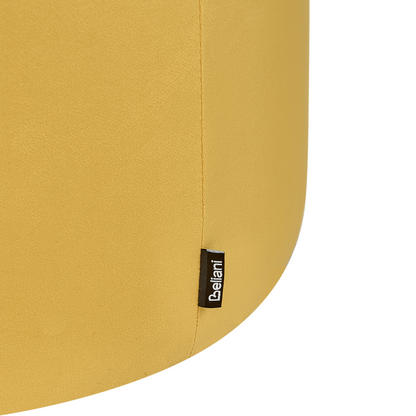 Velvet Crown Kids Chair Yellow Upholstery Crown Shaped Armchair For Nursery Modern Design