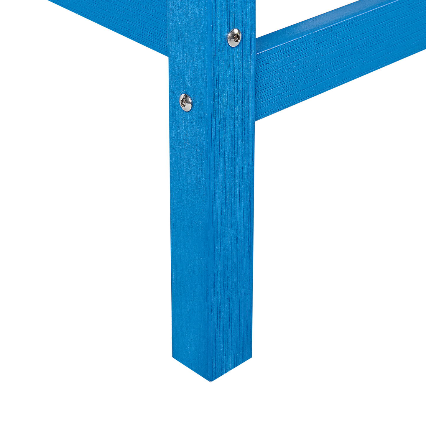 Garden Bar Table Blue 59 x 59cm UV Resistant Outdoor