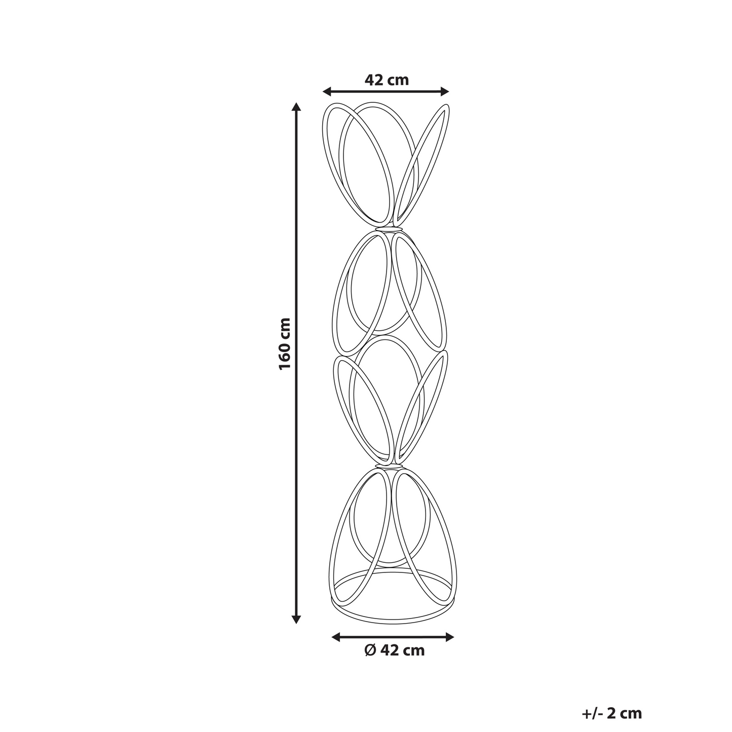 Gold Metal Coat Stand 160cm Freestanding Industrial Modern Jacket Rack Hallway Decor