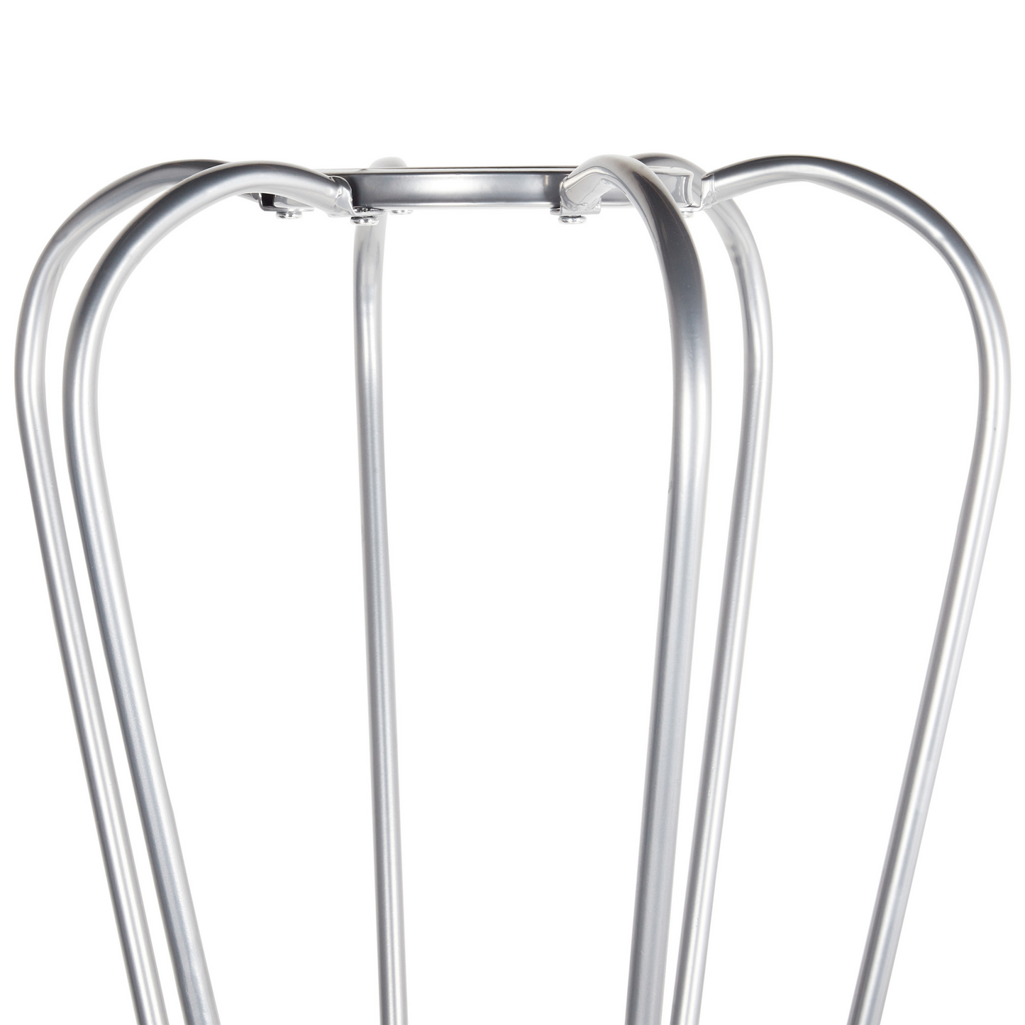 Hourglass Silver Coat Stand 165cm Freestanding Industrial