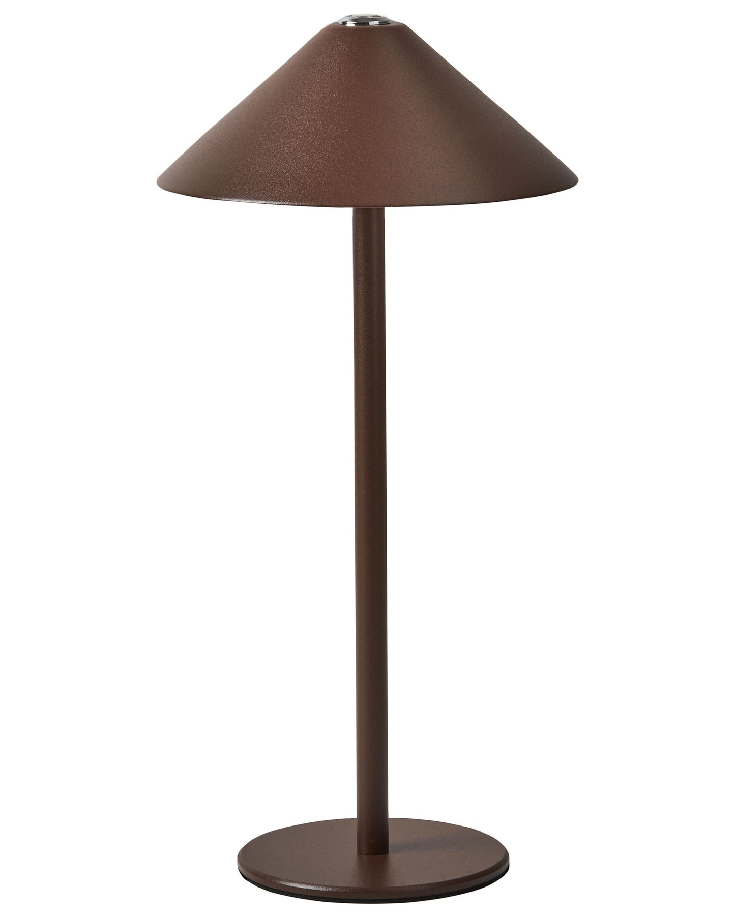 Aluminium Table Lamp Brown Indoor Outdoor Modern Touch USB