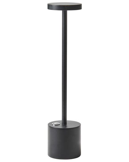 Table Lamp Wireless Black Iron Aluminium Indoor Outdoor Modern
