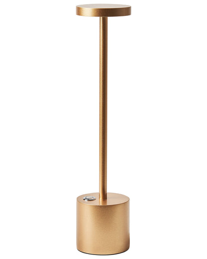 Wireless Table Lamp Gold Iron Aluminum Modern Outdoor Indoor