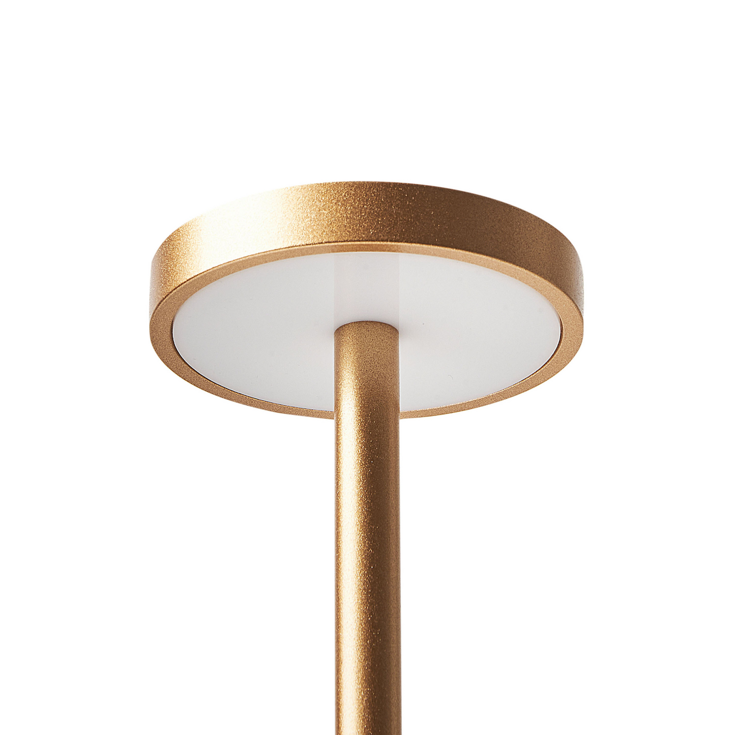 Wireless Table Lamp Gold Iron Aluminum Modern Outdoor Indoor