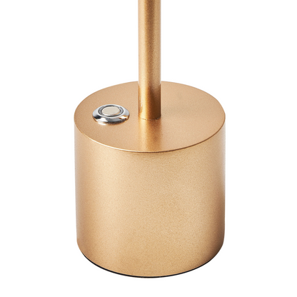 Wireless Table Lamp Gold Iron Aluminum Modern Outdoor Indoor