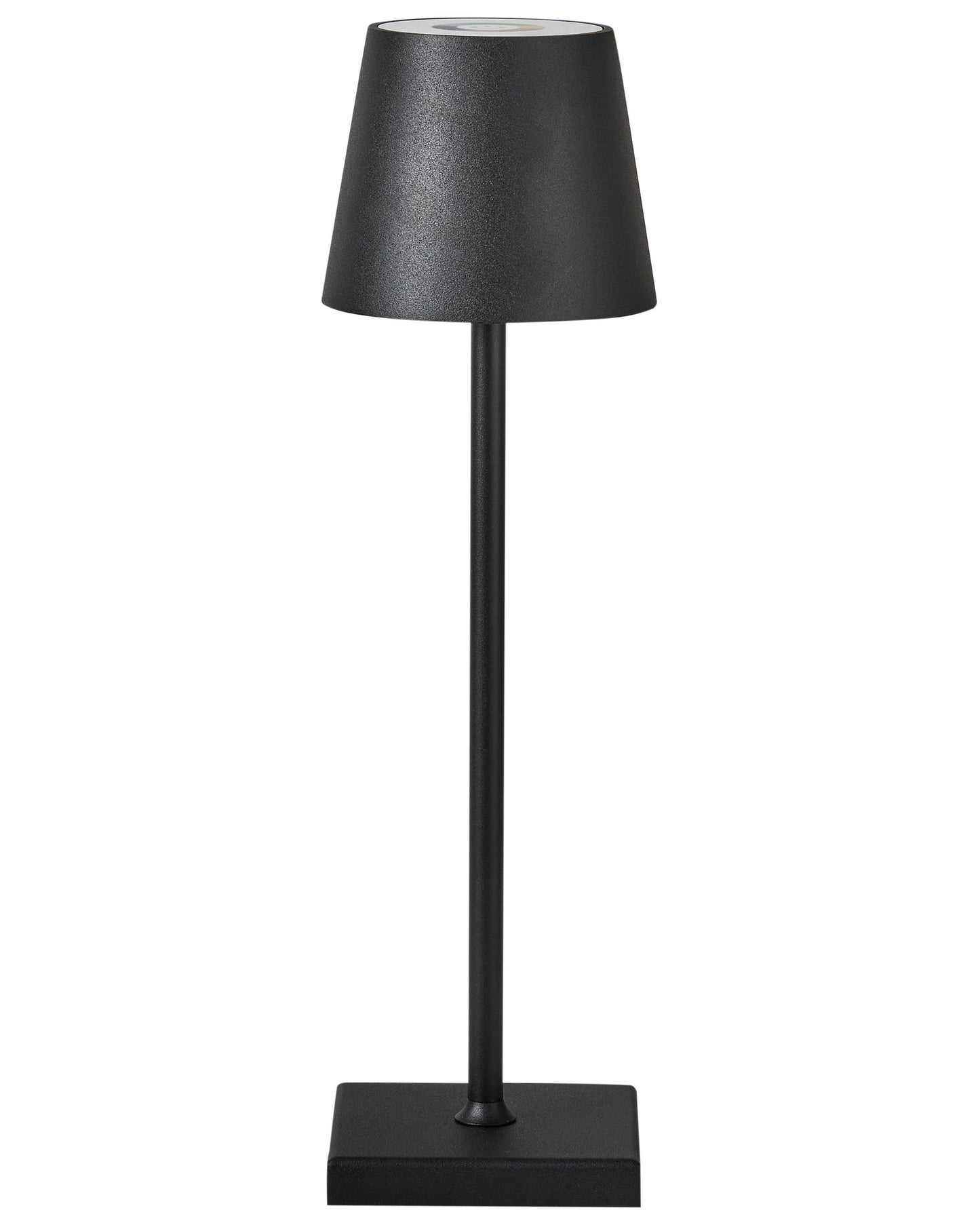 Table Lamp USB Port Black Iron Aluminium Indoor Outdoor
