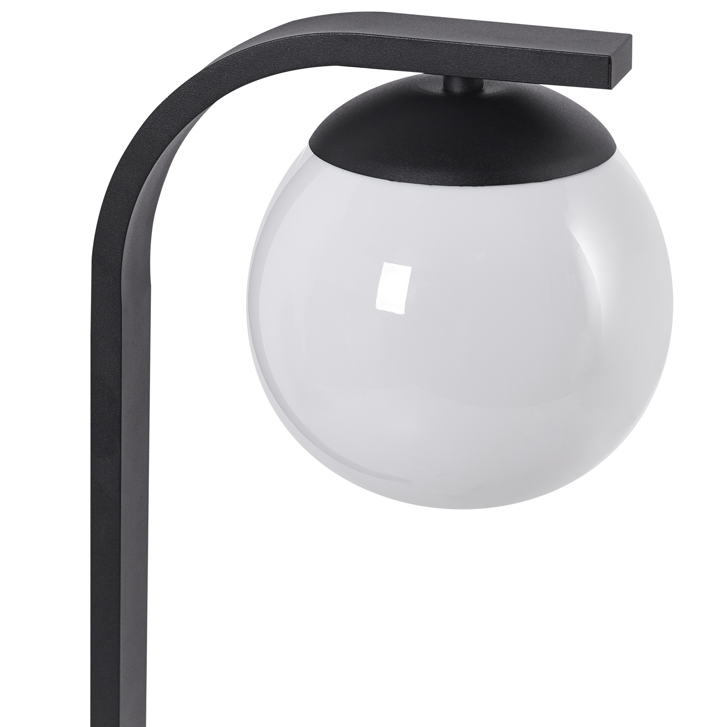 Bollard Light Black Aluminum 105cm Outdoor Path Lamp Exterior Modern Design