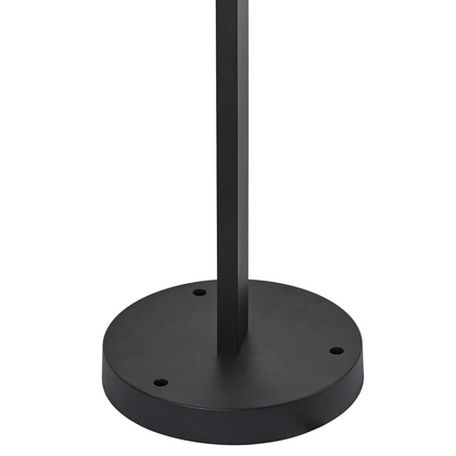 Bollard Light Black Aluminum 105cm Outdoor Path Lamp Exterior Modern Design