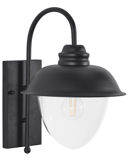 Outdoor Wall Light Matte Black Sconce Weatherproof