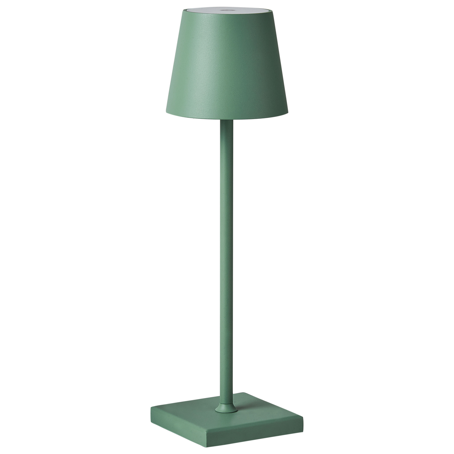Green Aluminium Table Lamp Indoor Outdoor With Touch Switch USB Charging Wireless