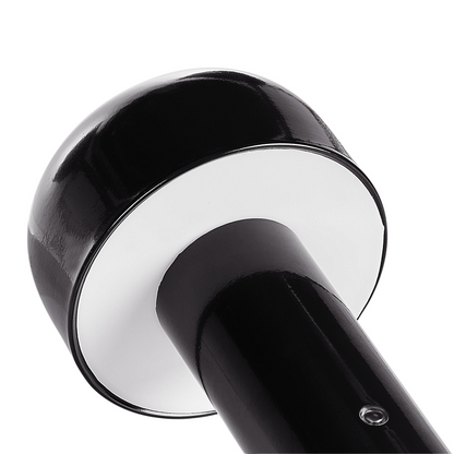 Black Wireless Table Lamp With Touch Dimmer Indoor Outdoor