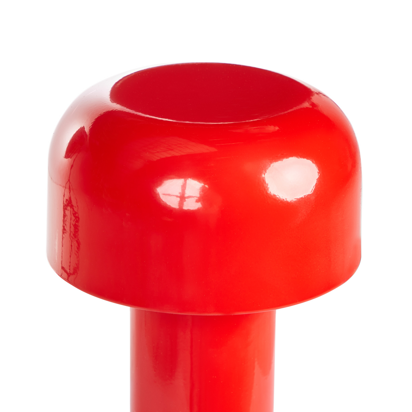 Red Wireless Table Lamp With Touch Dimmer And 3 Modes