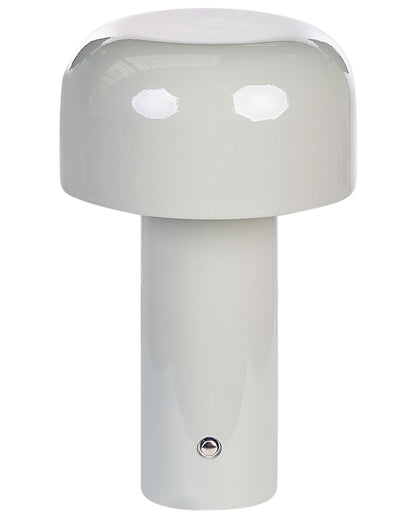 Table Lamp Grey Iron Wireless Touch Dimmer Indoor Outdoor