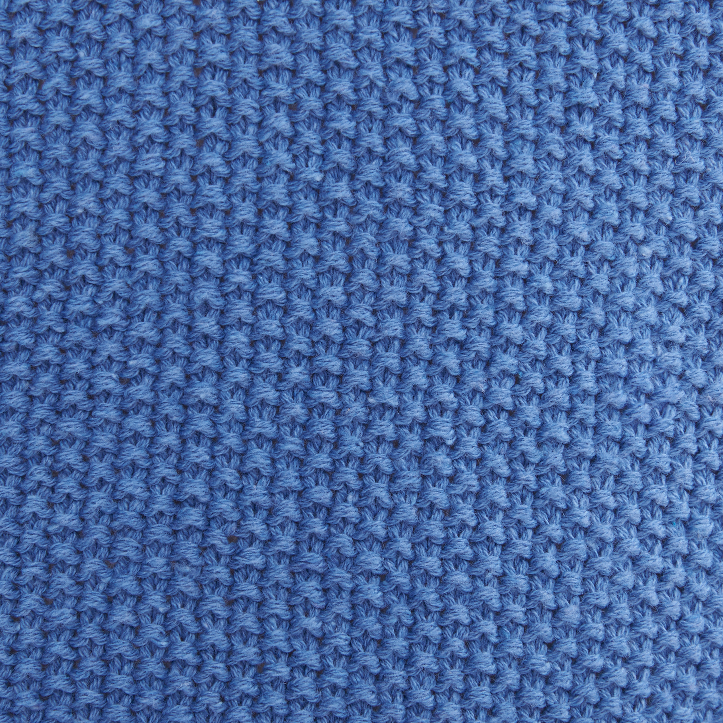 Blue Cotton Dinosaur Knitted Storage Basket Hamper