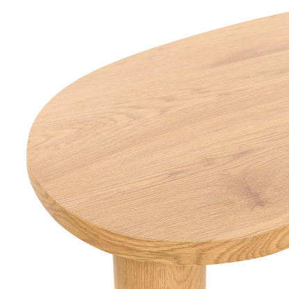 Wood Coffee Table 112 x 46cm Retro Triangle Engineered Wood