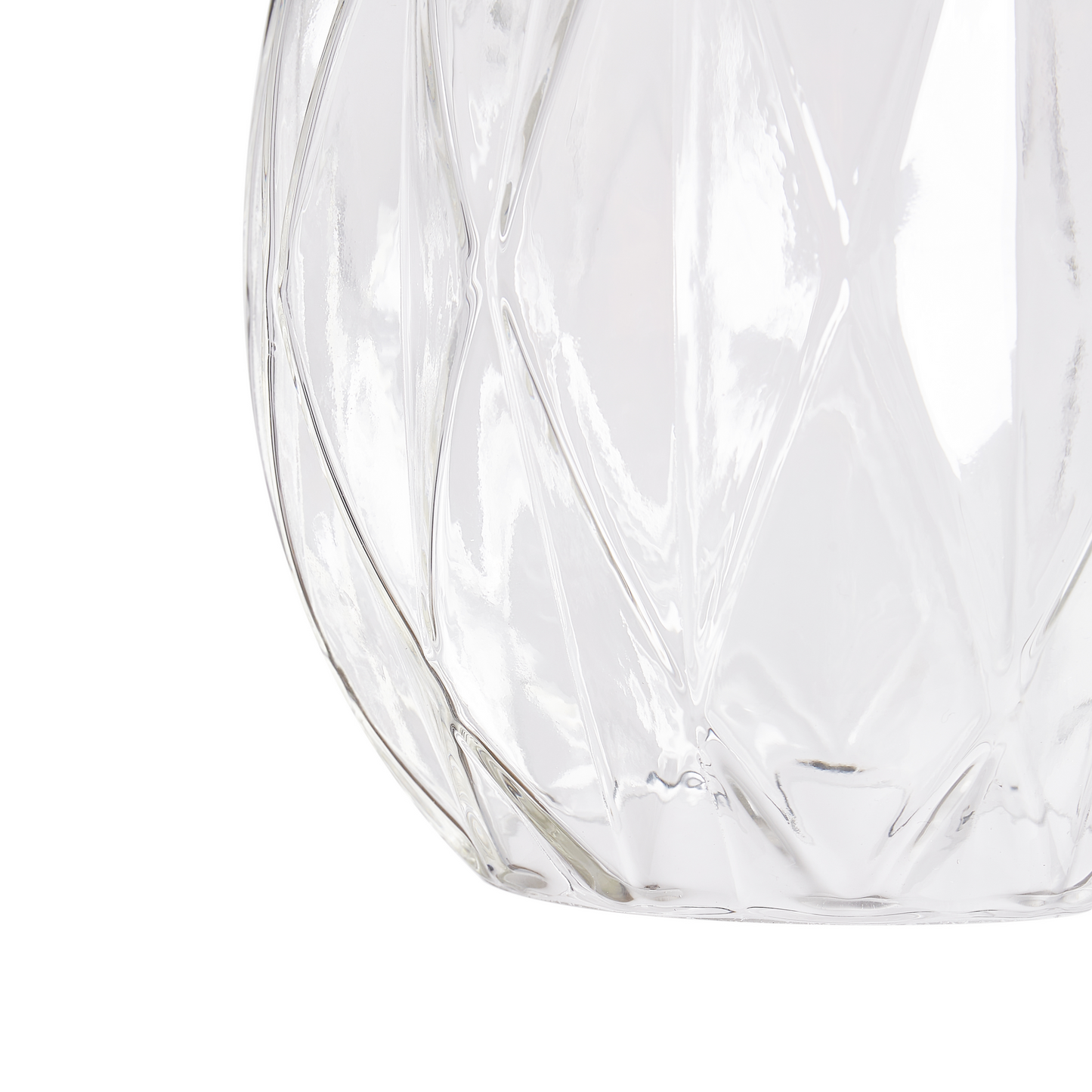 Pendant Lamp 3 Point Glass and Metal Shade