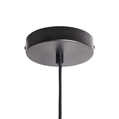 Golden Iron Pendant Lamp With Perforated Metal Shade Modern Glamour