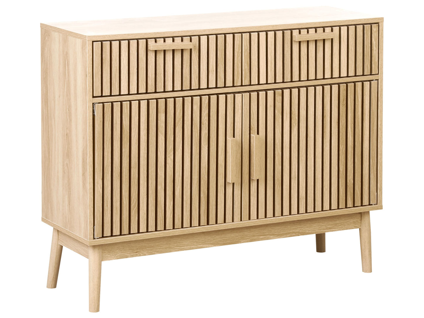 Sideboard Engineered Wood With Two Drawers And Doors