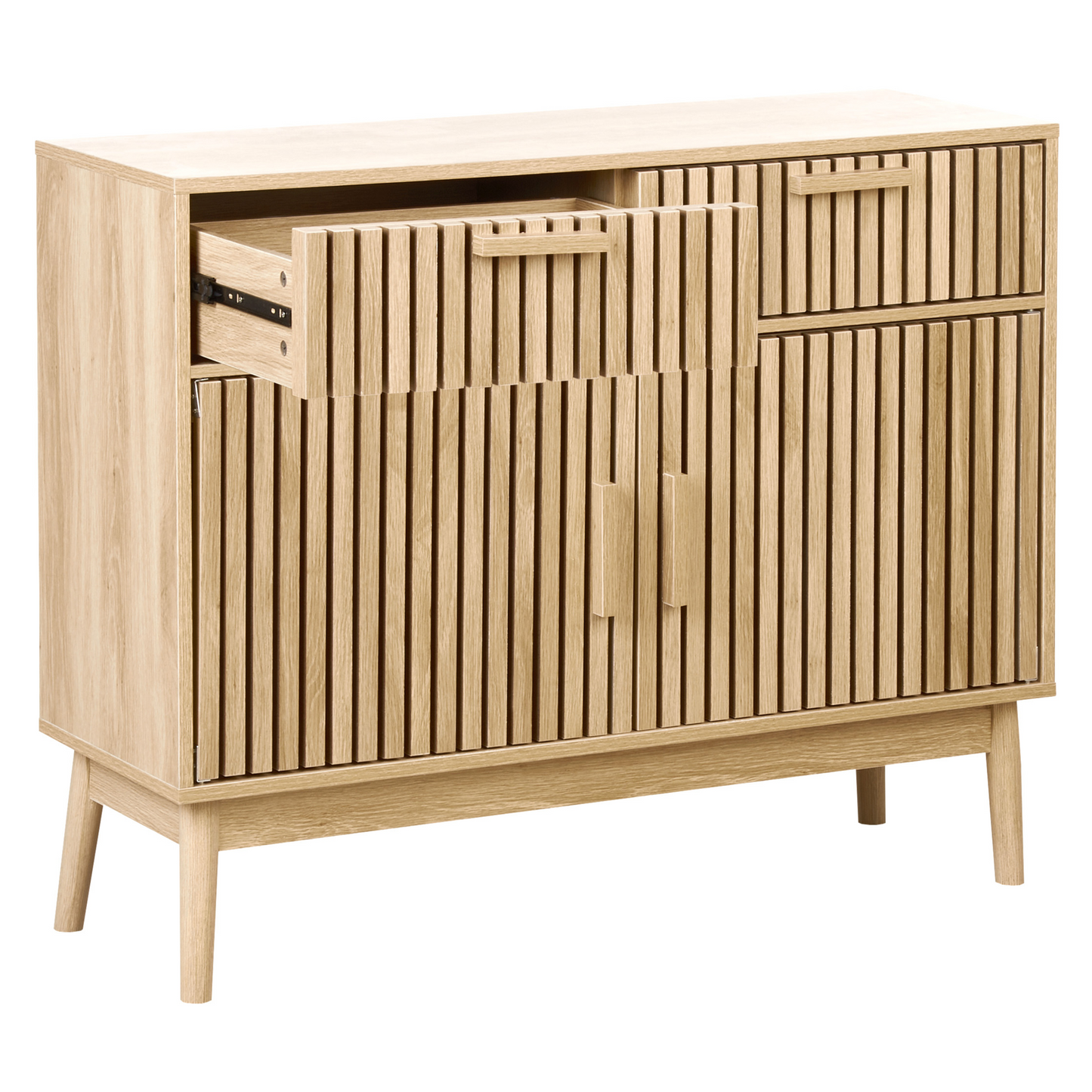 Sideboard Engineered Wood With Two Drawers And Doors