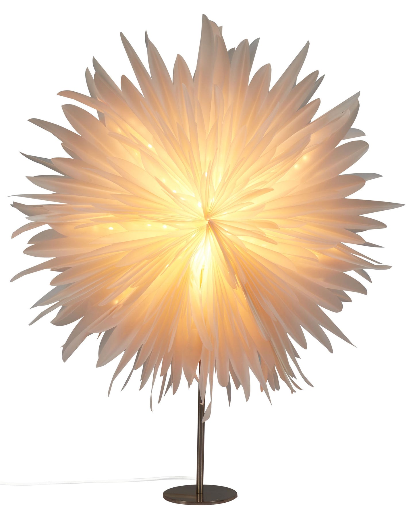 Snowflake Star White Paper And Iron Decorative Christmas Lamp Handmade Premium Quality