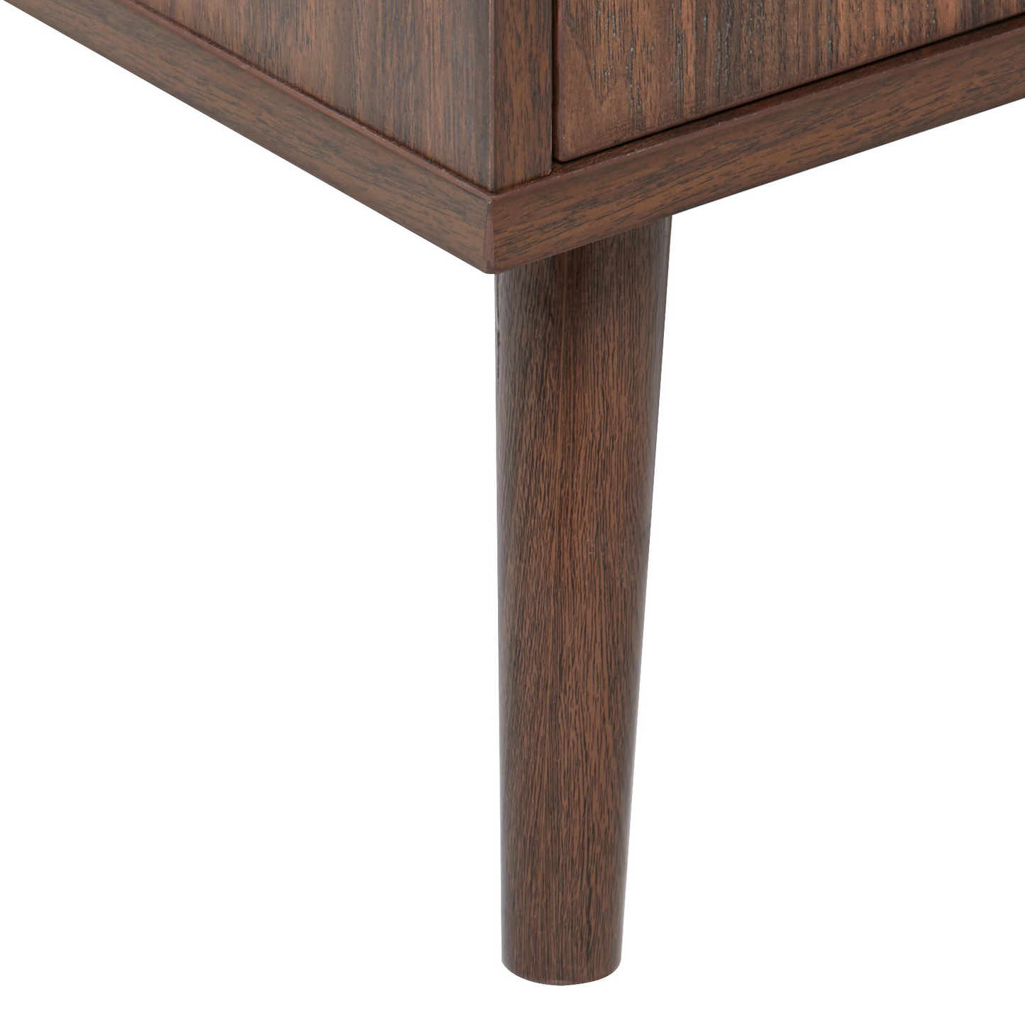 Home Sideboard Dark Engineered Wood 2 Door Wine Rack