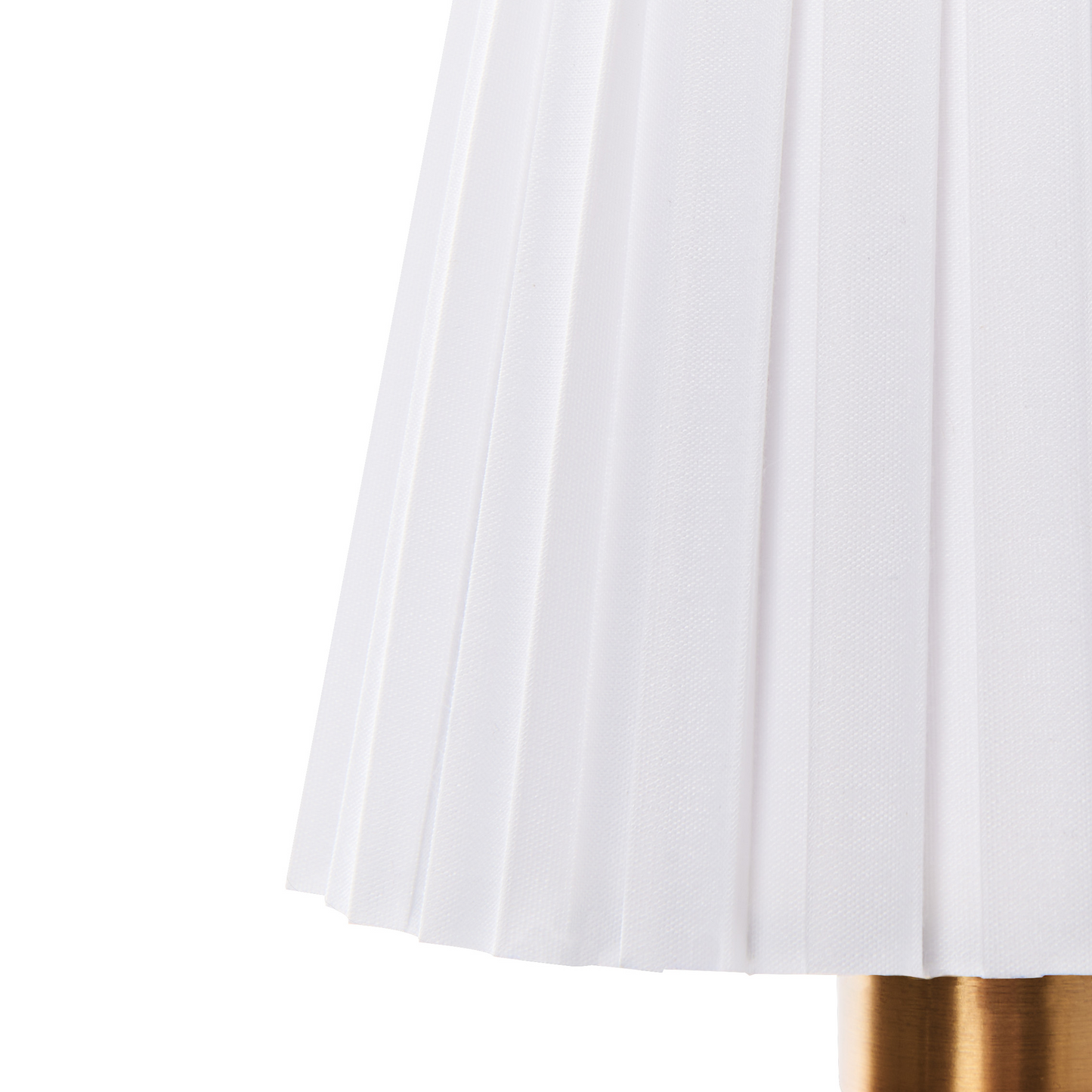 Wall Lamps Set Of 2 White Fabric Shade Gold Base