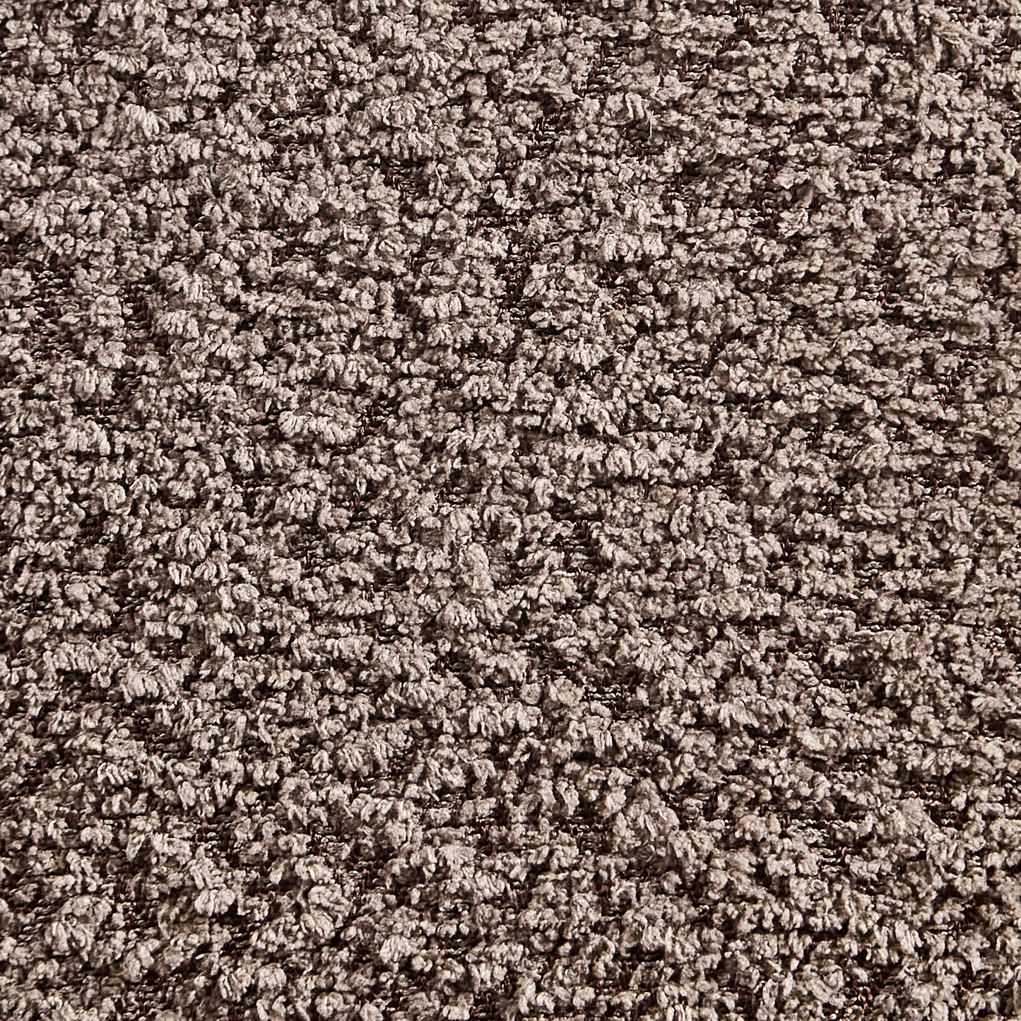 Boucle Armchair for Kids Brown Upholstery with Armrests Modern Nursery Chair