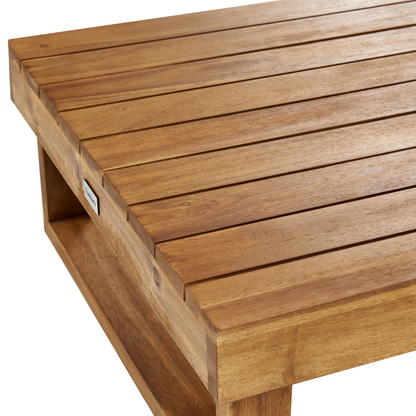 Garden Co Acacia Wood Garden Coffee Table 110 x 60cm