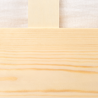 PineLux Bed Frame Light Brown Pine Wood EU Single 3ft 2 Drawers