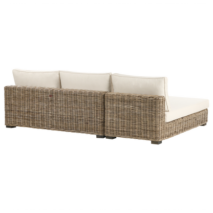 Veranda Grey Wicker Garden Conversation Set With Coffee Table