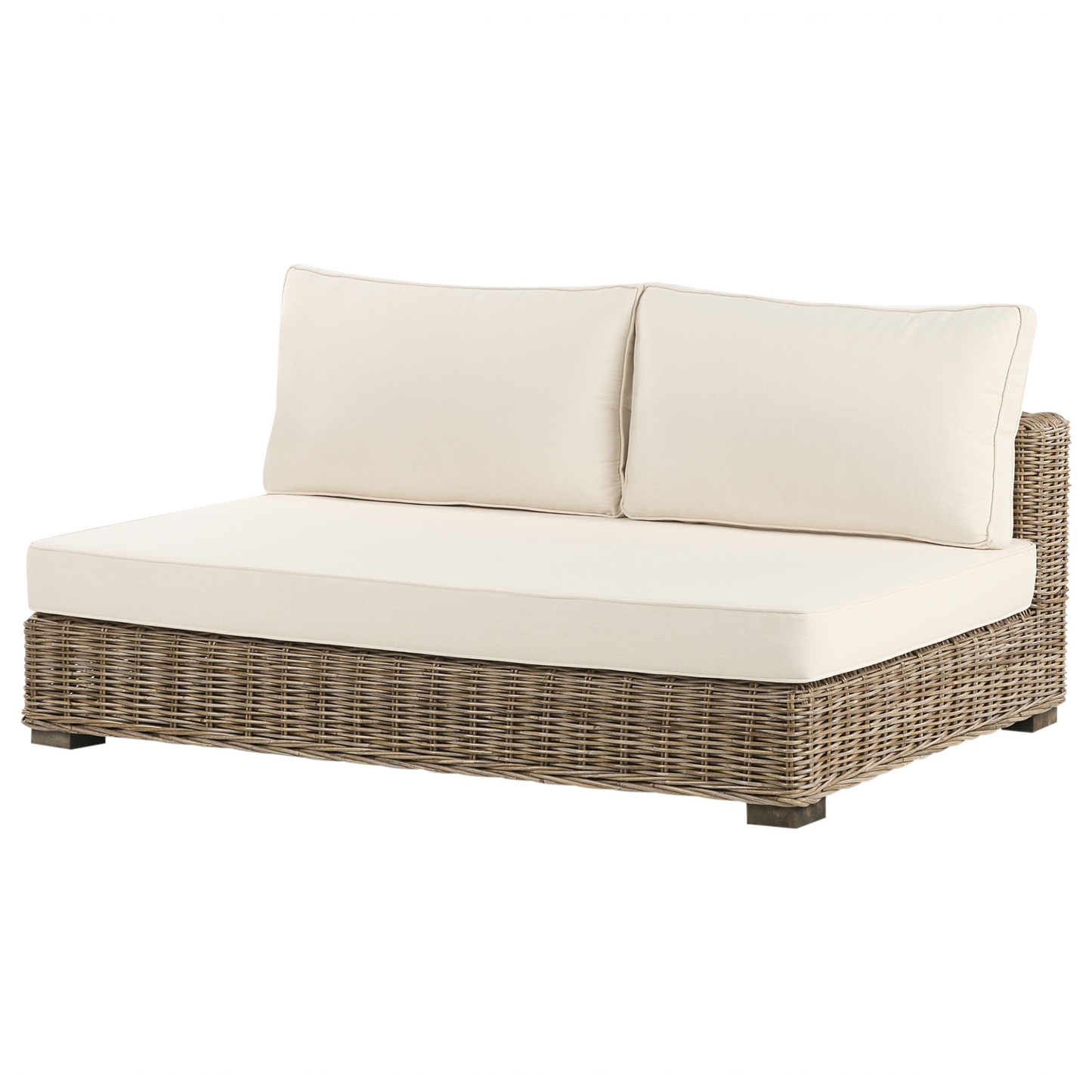 Veranda Grey Wicker Garden Conversation Set With Coffee Table