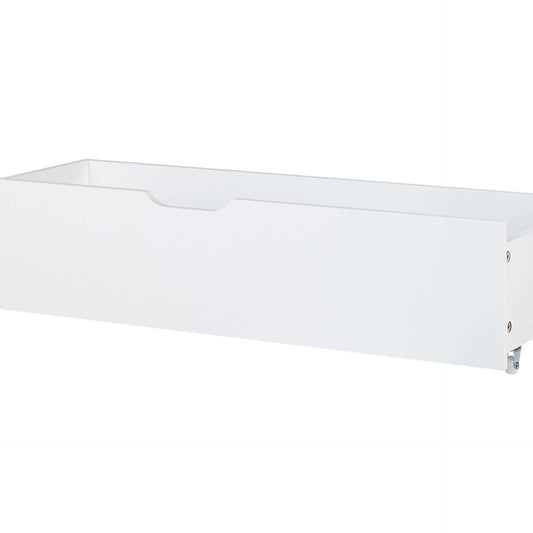 Brand White MDF Underbed Storage Drawers Set Of 2 With Wheels