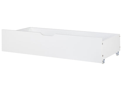 Brand White MDF Underbed Storage Drawers Set Of 2 With Wheels