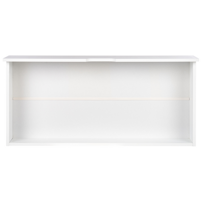 Brand White MDF Underbed Storage Drawers Set Of 2 With Wheels