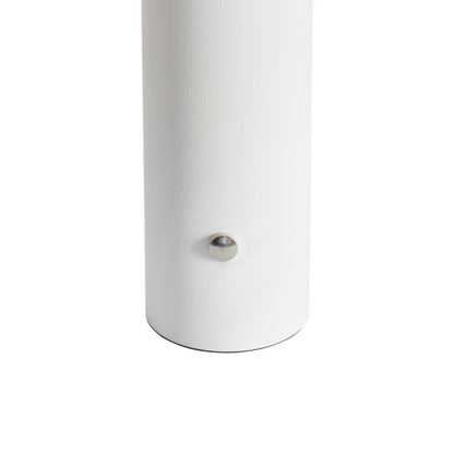 White Mushroom LED Table Lamp Wireless Iron Indoor Outdoor