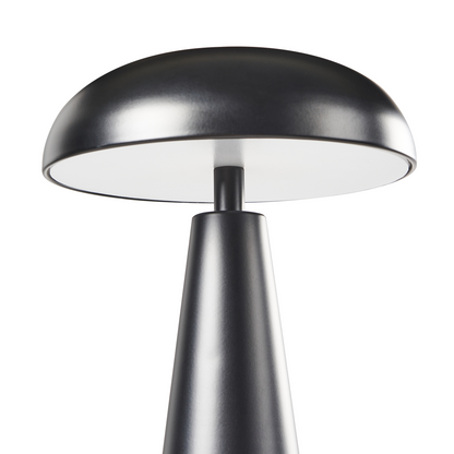 Iron Table Lamp Wireless Dimmer Black Modern Indoor Light