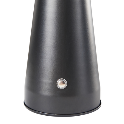Iron Table Lamp Wireless Dimmer Black Modern Indoor Light