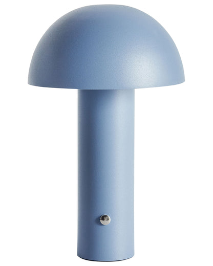 Blue LED Wireless Mushroom Table Lamp