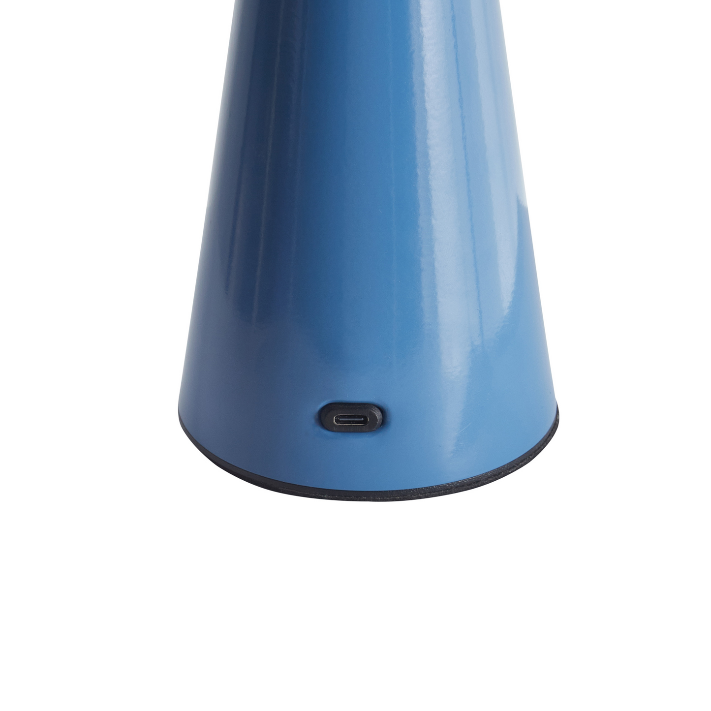 Table Lamp Blue LED Wireless Iron Indoor Mushroom Modern