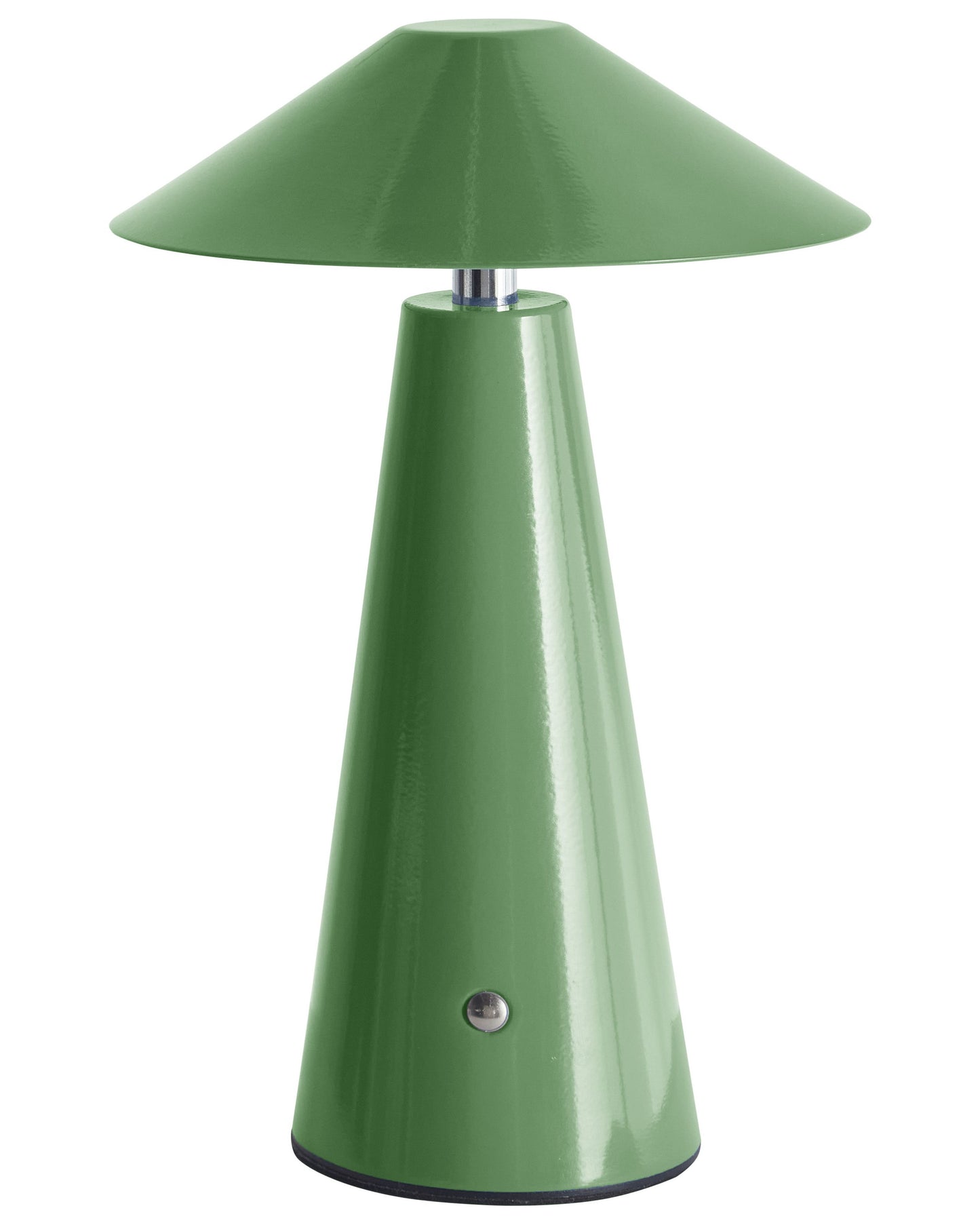 Table Lamp Green Led Wireless Iron Indoor Mushroom