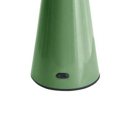 Table Lamp Green Led Wireless Iron Indoor Mushroom