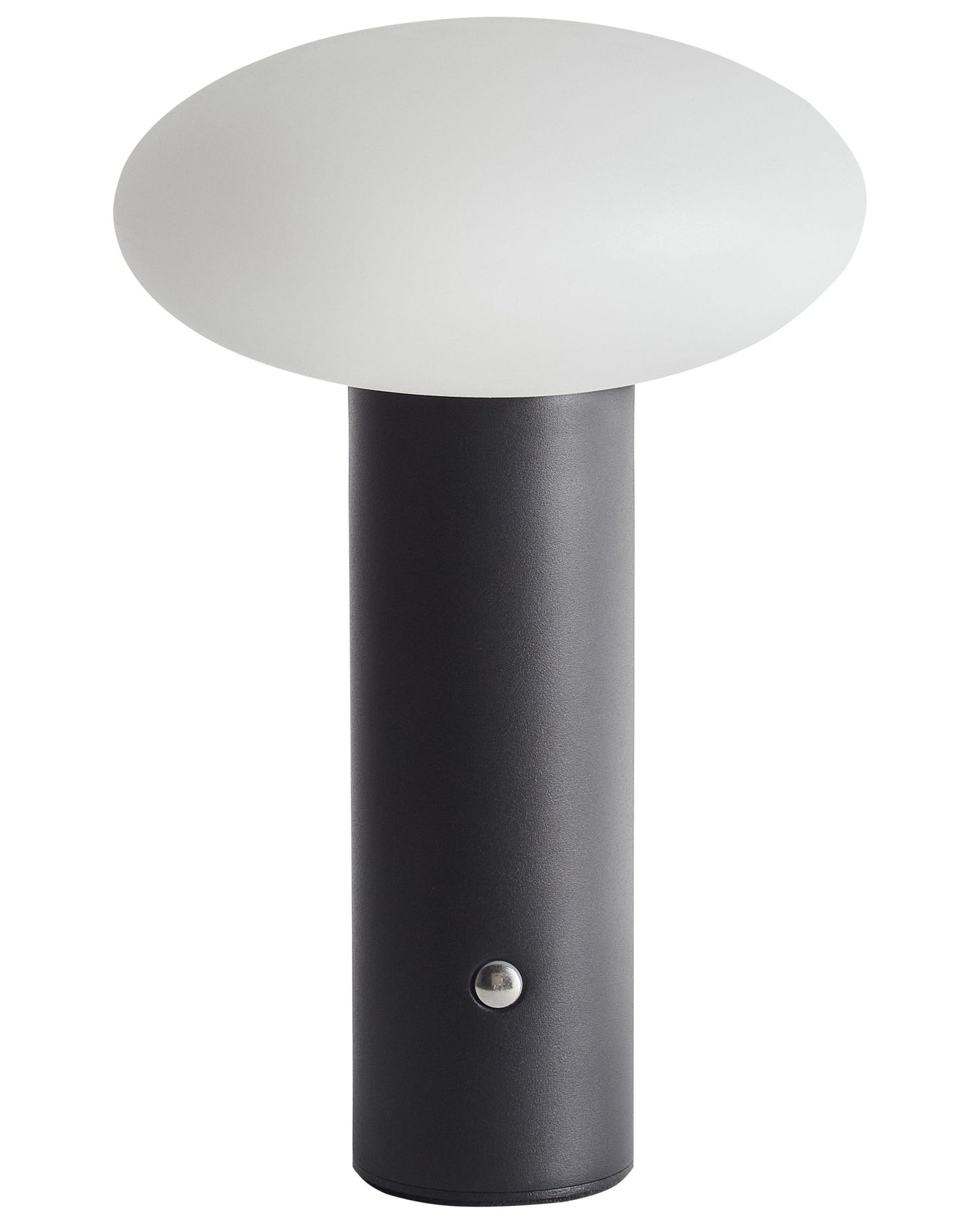 Table Lamp Black LED Wireless Indoor Mushroom Modern Minimalist Home Light