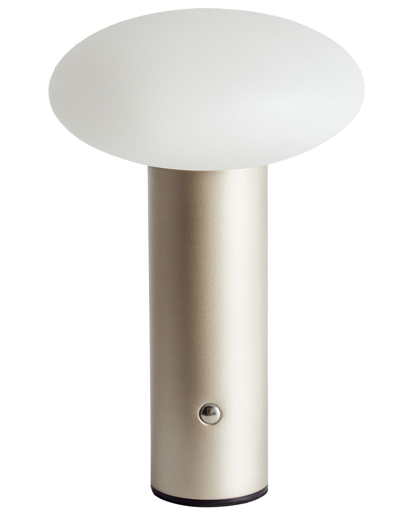 Gold LED Wireless Table Lamp Mushroom Modern