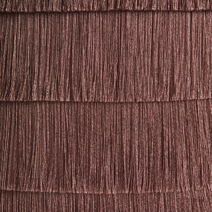 Hanging Pendant Lamp Pink Fringe Polyester Shade Modern Living Room