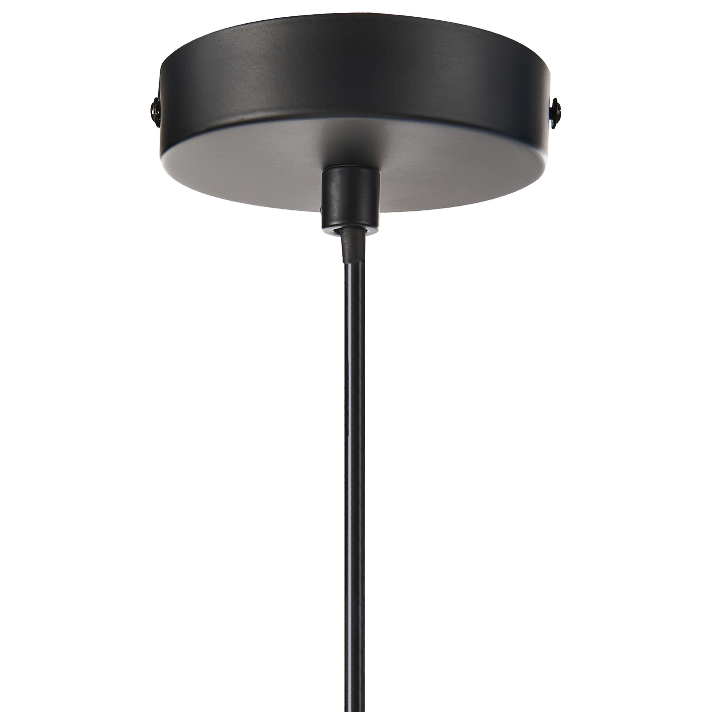 Hanging Pendant Lamp Black Nylon Shade Oval Pleated Diffused Light For Modern Living Rooms