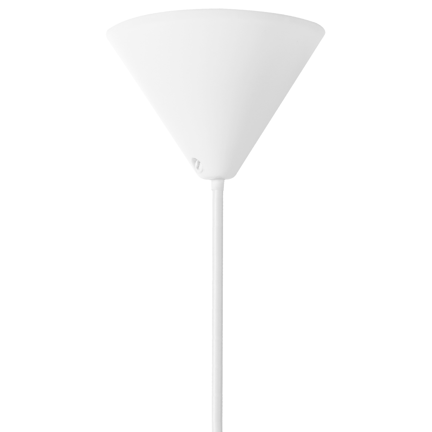 Elegant Hanging Pendant Lamp White Nylon Shade Modern Design Living Room Light
