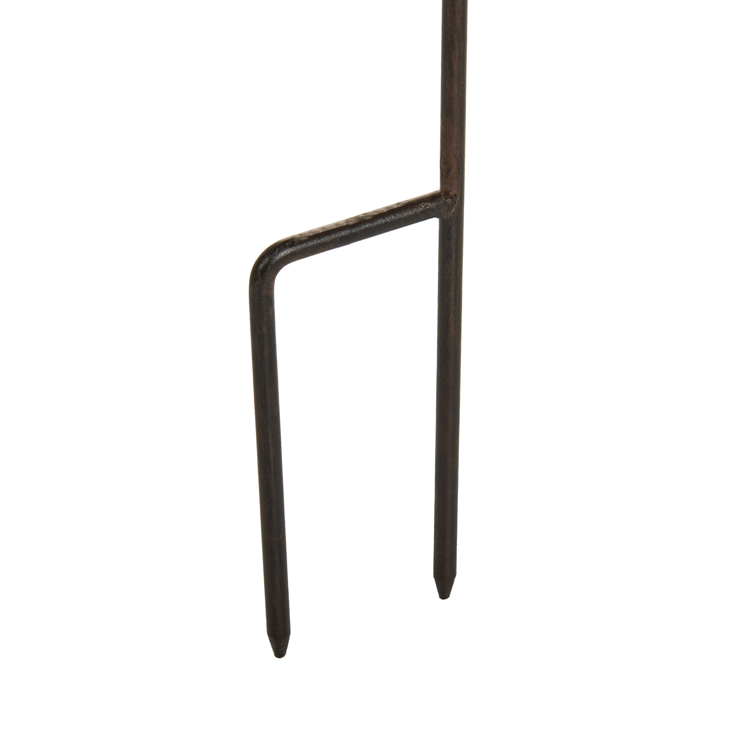 Iron Bird Bath With Fairy Perched Bowl Water Lily Decor Brown Outdoor
