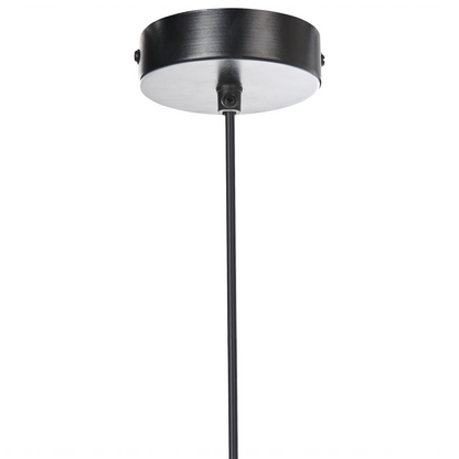 Luma Living Grey Paper Mache Pendant Lamp Handmade Shade