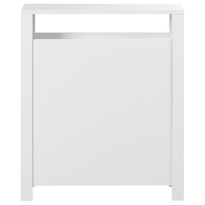 NovaHome White MDF Narrow Bathroom Cabinet 20x70 Cm With Baskets
