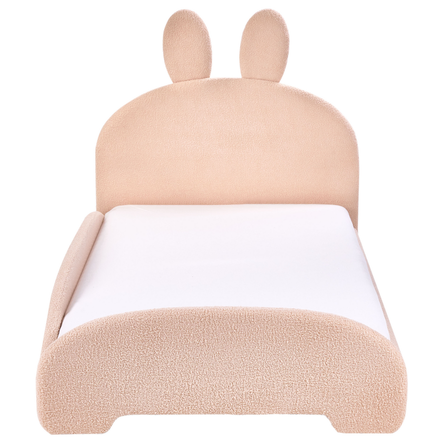 Bunny Boucl? Bed Beige 3ft EU Single Headboard